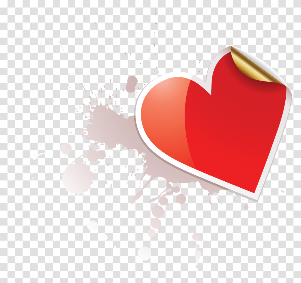 Heart Vector, Stain Transparent Png