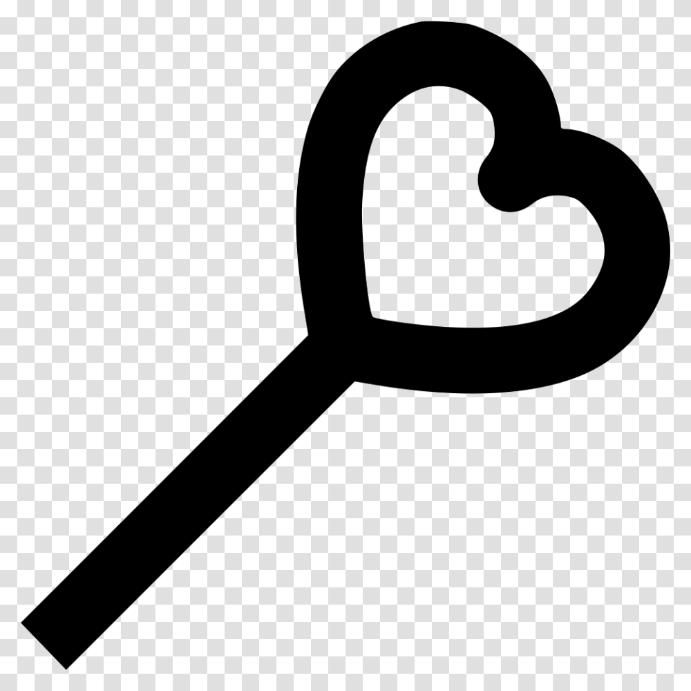 Heart Wand, Hammer, Tool, Key, Alphabet Transparent Png