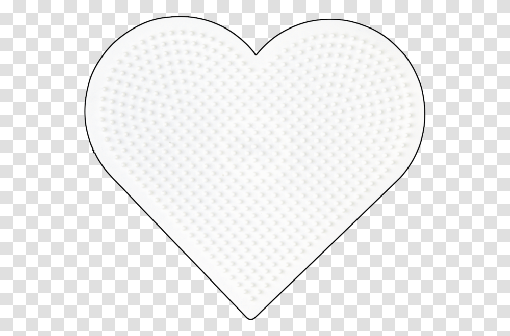 Heart White Bgelperlen Hama Photo Computer Herz Weiss, Rug, Cushion, Plectrum Transparent Png