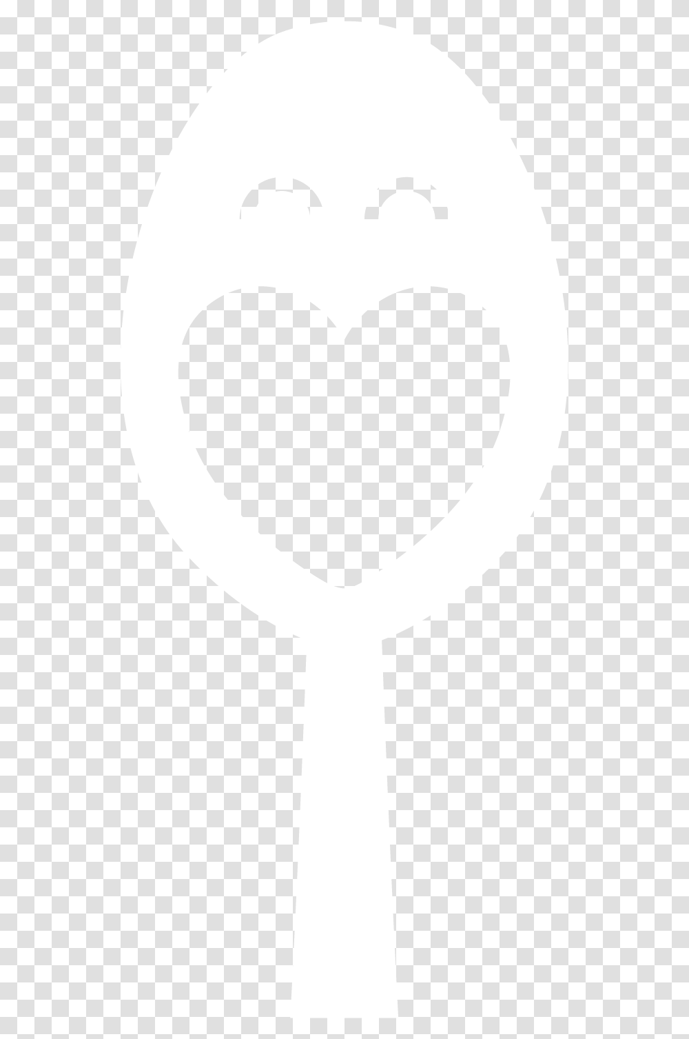 Heart, White, Texture, White Board Transparent Png