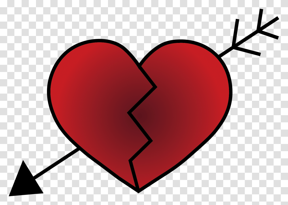 Heart With A Line Through, Rose, Flower, Plant, Blossom Transparent Png