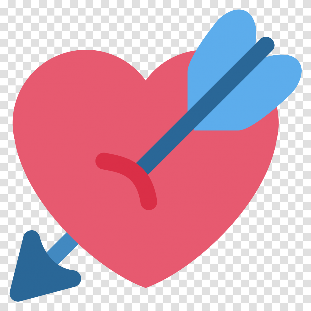 Heart With Arrow Emoji For Facebook Email & Sms Id Android Emoji Heart, Cushion, Purple, Rubber Eraser, Sweets Transparent Png
