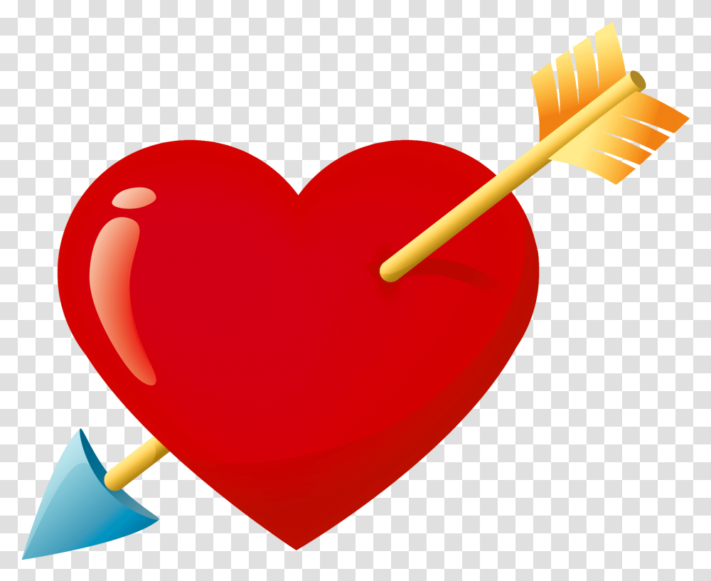 Heart With Arrow Files Clipart Heart With Arrow Transparent Png