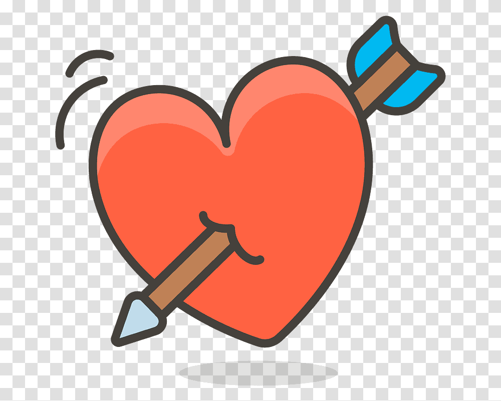 Heart With Arrow Free Icon Of 780 Vector Emoji, Axe, Tool Transparent Png