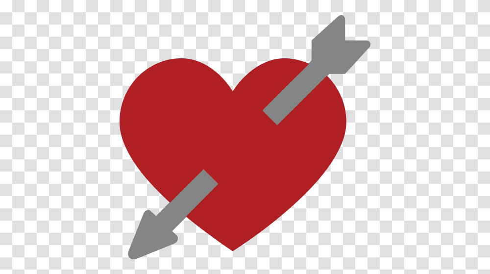Heart With Arrow Id 10107 Emojicouk Language Transparent Png