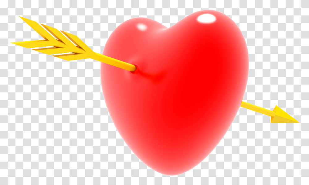 Heart With Arrow Pictures Love Symbols, Balloon, Plant Transparent Png