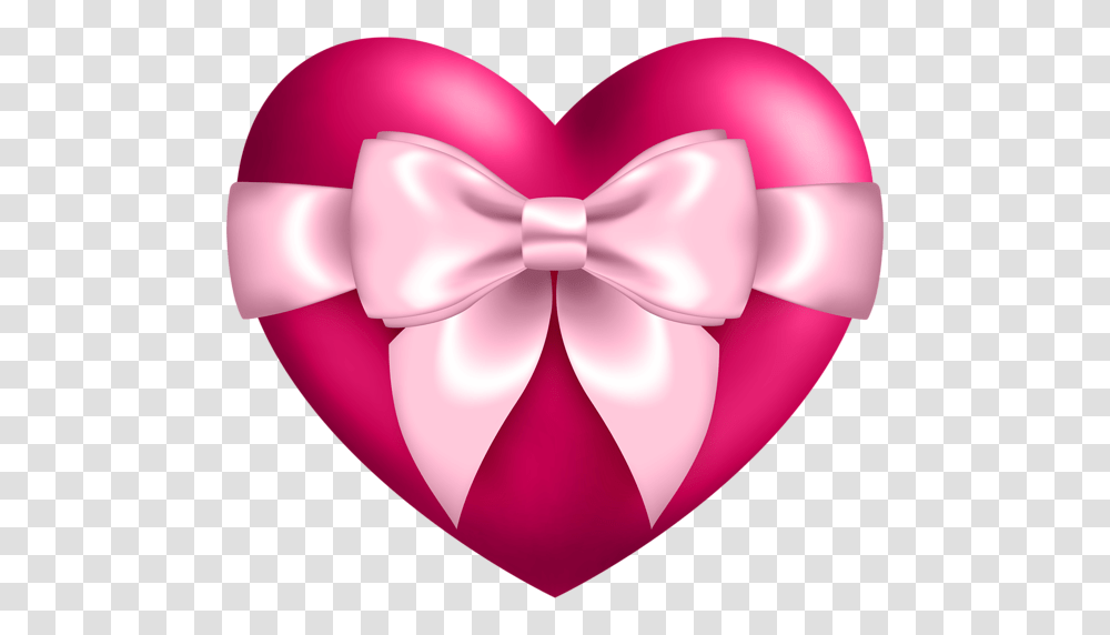 Heart With Bow Clip, Balloon, Tie, Accessories, Accessory Transparent Png