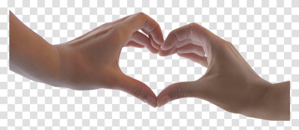 Heart With Hands, Person, Human, Wrist, Finger Transparent Png