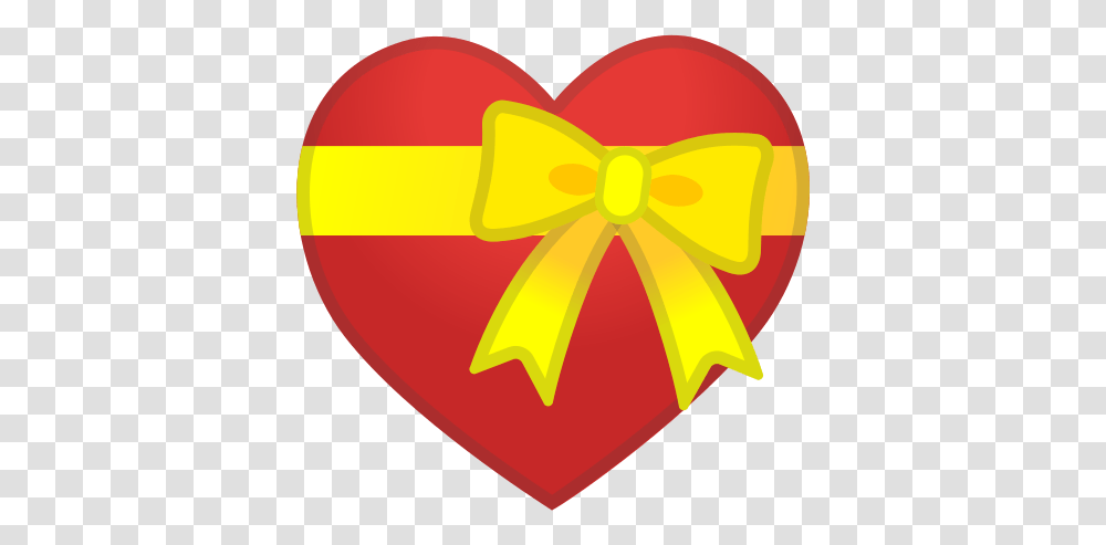 Heart With Ribbon Emoji Meaning Pictures From A To Z Emoji Heart With Ribbon, Text, Balloon, Face Transparent Png