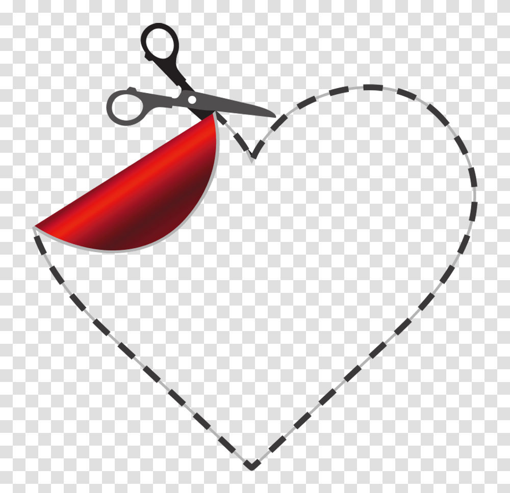 Heart With Scissors Clipart, Electronics, Hardware Transparent Png