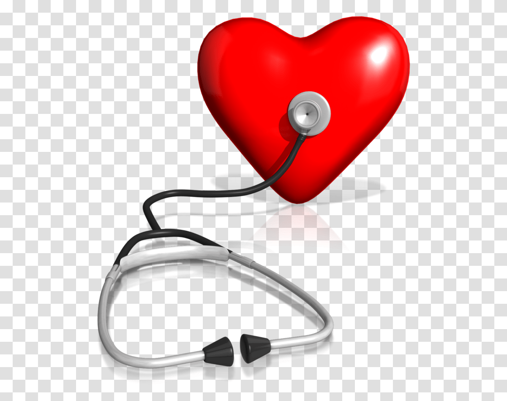 Heart With Stethoscope Imagenes De Etetoscopio Animados, Electronics, Headphones, Headset, Mouse Transparent Png