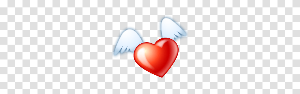 Heart With Wings, Balloon, Cushion Transparent Png