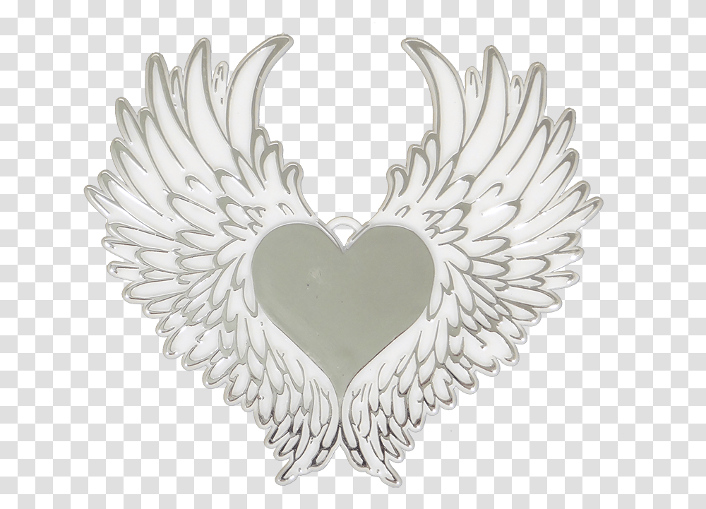 Heart With Wings Line Art Colouring Pages, Angel, Archangel, Bird, Animal Transparent Png