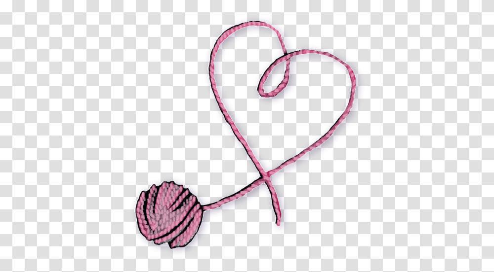 Heart Yarn, Purple, Animal, Snake, Reptile Transparent Png