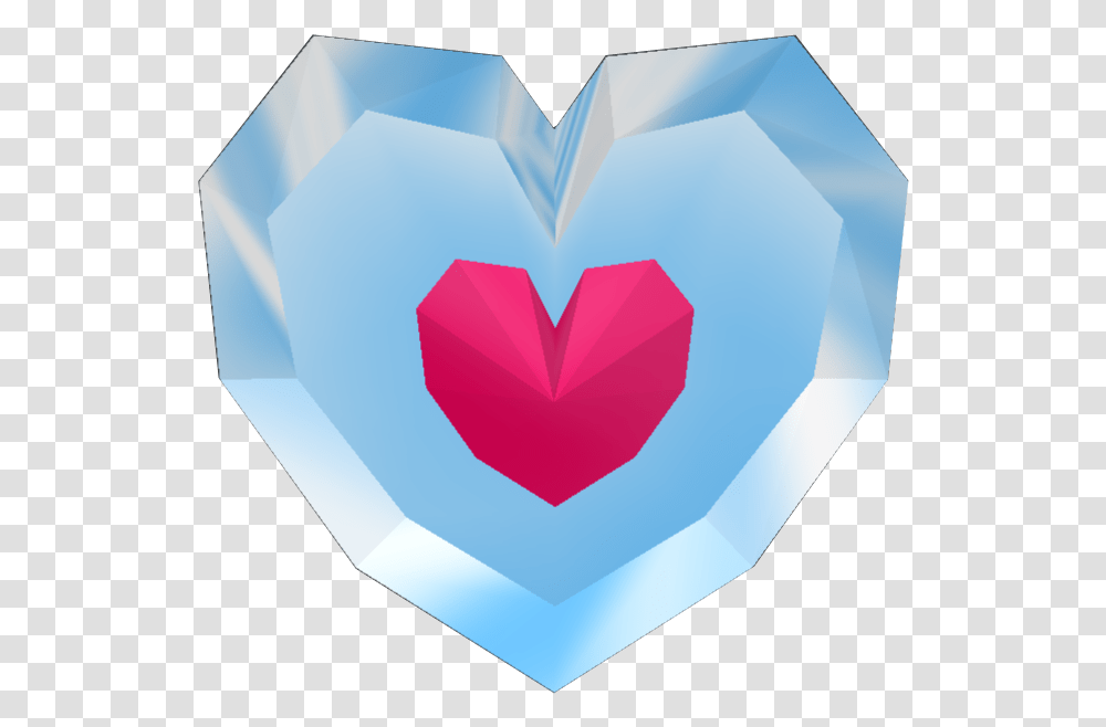 Heart Zelda Zelda Heart, Paper, Origami, Crystal, Gemstone Transparent Png