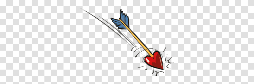 Heartarrowpng 400300 Heart With Arrow Clip Art Golf Bow, Symbol Transparent Png