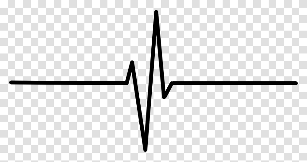 Heartbeat Line Clipart Black And White, Gray, World Of Warcraft Transparent Png