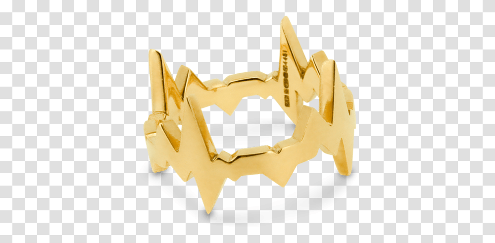 Heartbeat Ring Solid, Text, Gold, Paper, Treasure Transparent Png