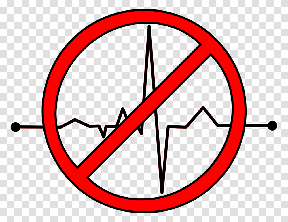 Heartbeat When There Is No Heart Stop Leakage Of Water, Logo, Symbol, Trademark, Dynamite Transparent Png