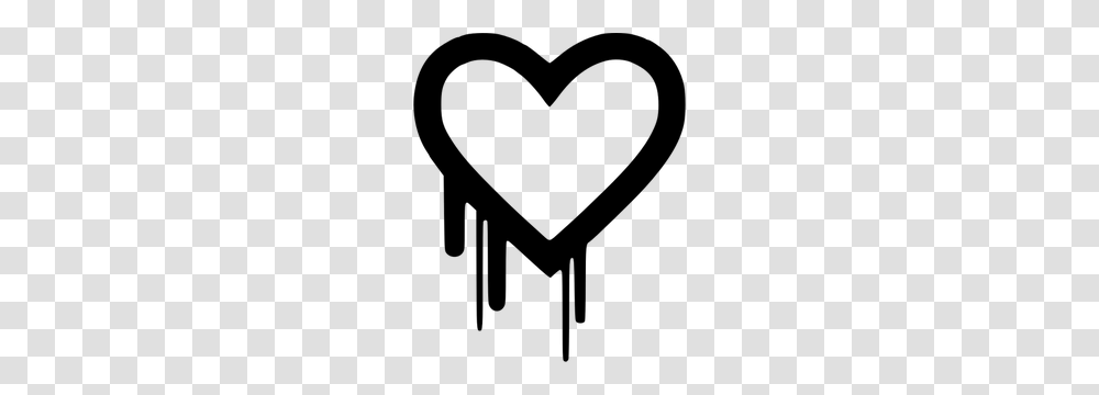 Heartbleed In Black And White Vector Illustration, Gray, World Of Warcraft Transparent Png