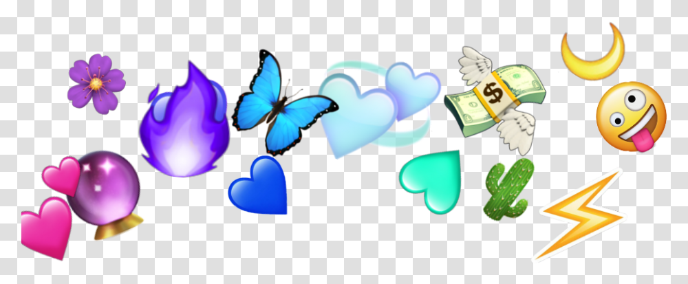 Heartcrown Crown Emoji Emojicrown Rainbowcrown, Animal, Insect, Invertebrate Transparent Png