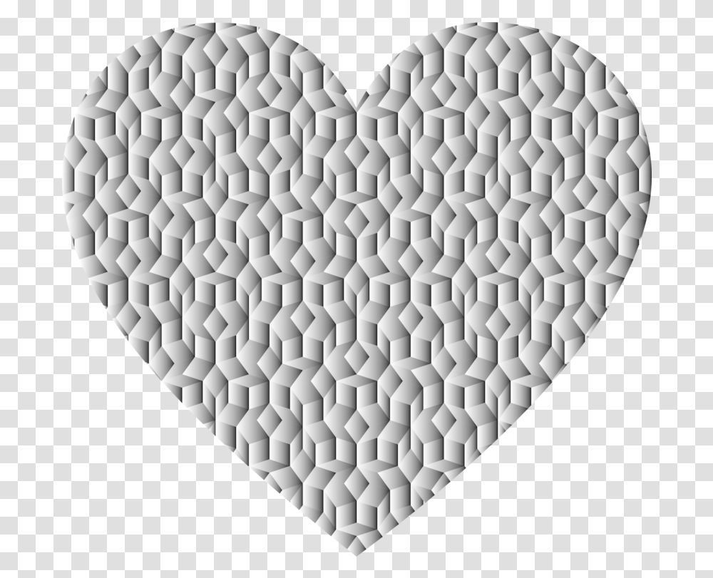 Heartgeometryrhombus Clipart Royalty Free Svg Heart, Rug, Balloon Transparent Png