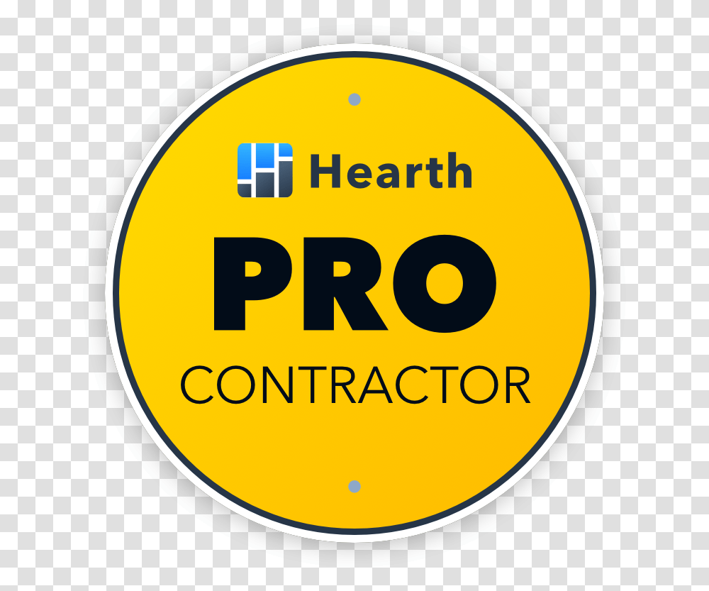 Hearth Pro Hearth Pro Contractor Bsdge, Label, Sticker Transparent Png