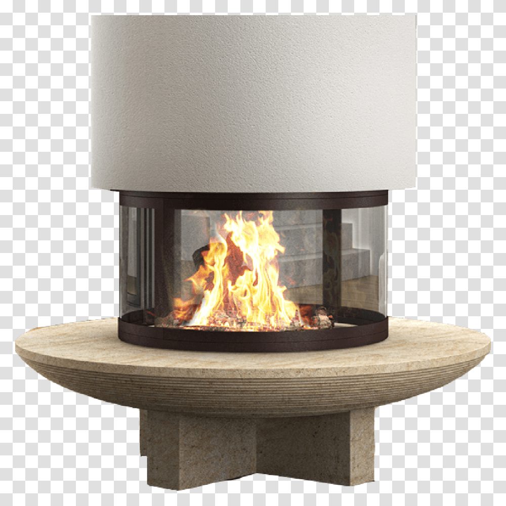 Hearth, Tabletop, Furniture, Lamp, Fireplace Transparent Png