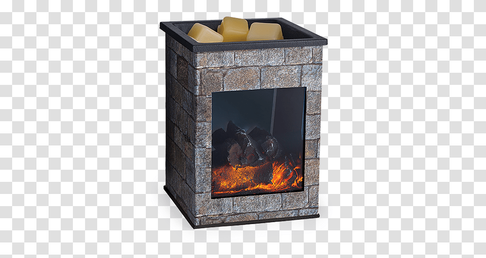 Hearthstone Fireplace Wax Warmer, Indoors, Box, Screen, Electronics Transparent Png