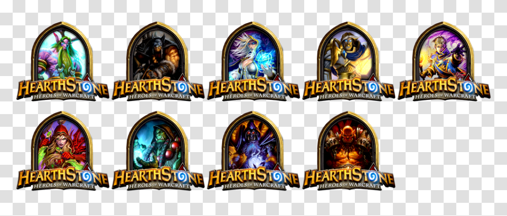 Hearthstone Portrait Icons, Person, Advertisement, Poster, Collage Transparent Png