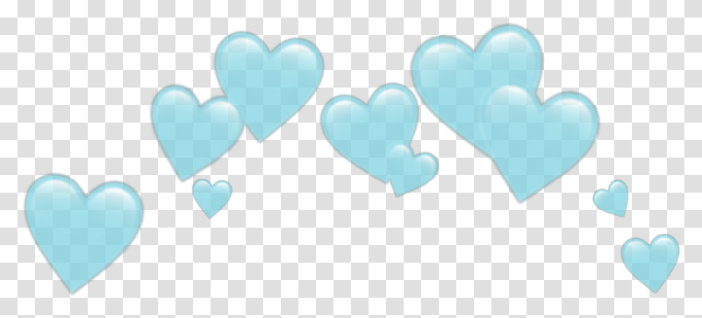 Heartjoon Blue Sticker By Haley Namjoon Black Heart Emoji Background, Pillow, Cushion, Rubber Eraser, Mustache Transparent Png