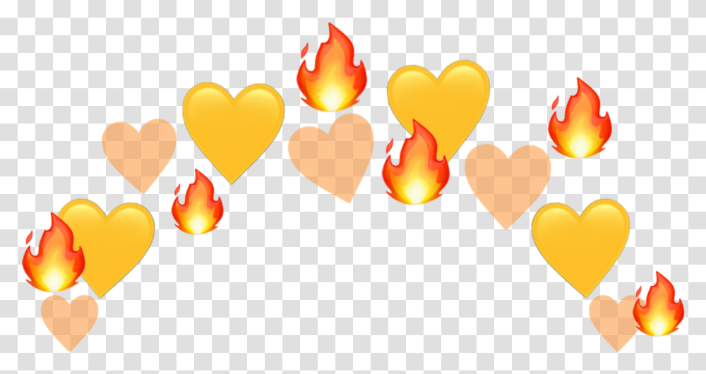 Heartjoon Heartcrown Sticker By Haley Namjoon Girly, Fire, Flame, Candle, Dating Transparent Png