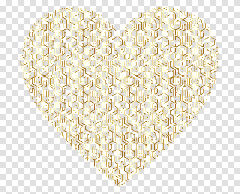 Heartlineorgan Gold Heart No Background, Chandelier, Lamp, Alphabet Transparent Png