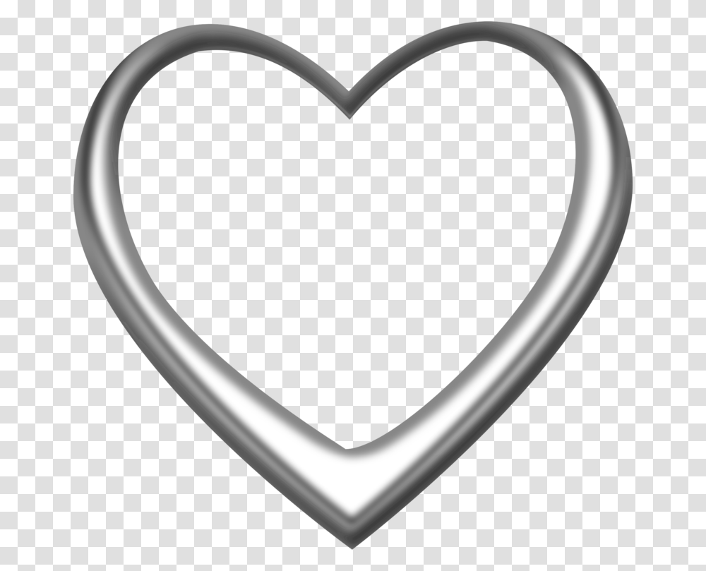 Heartmetallocket Silver Heart Transparent Png