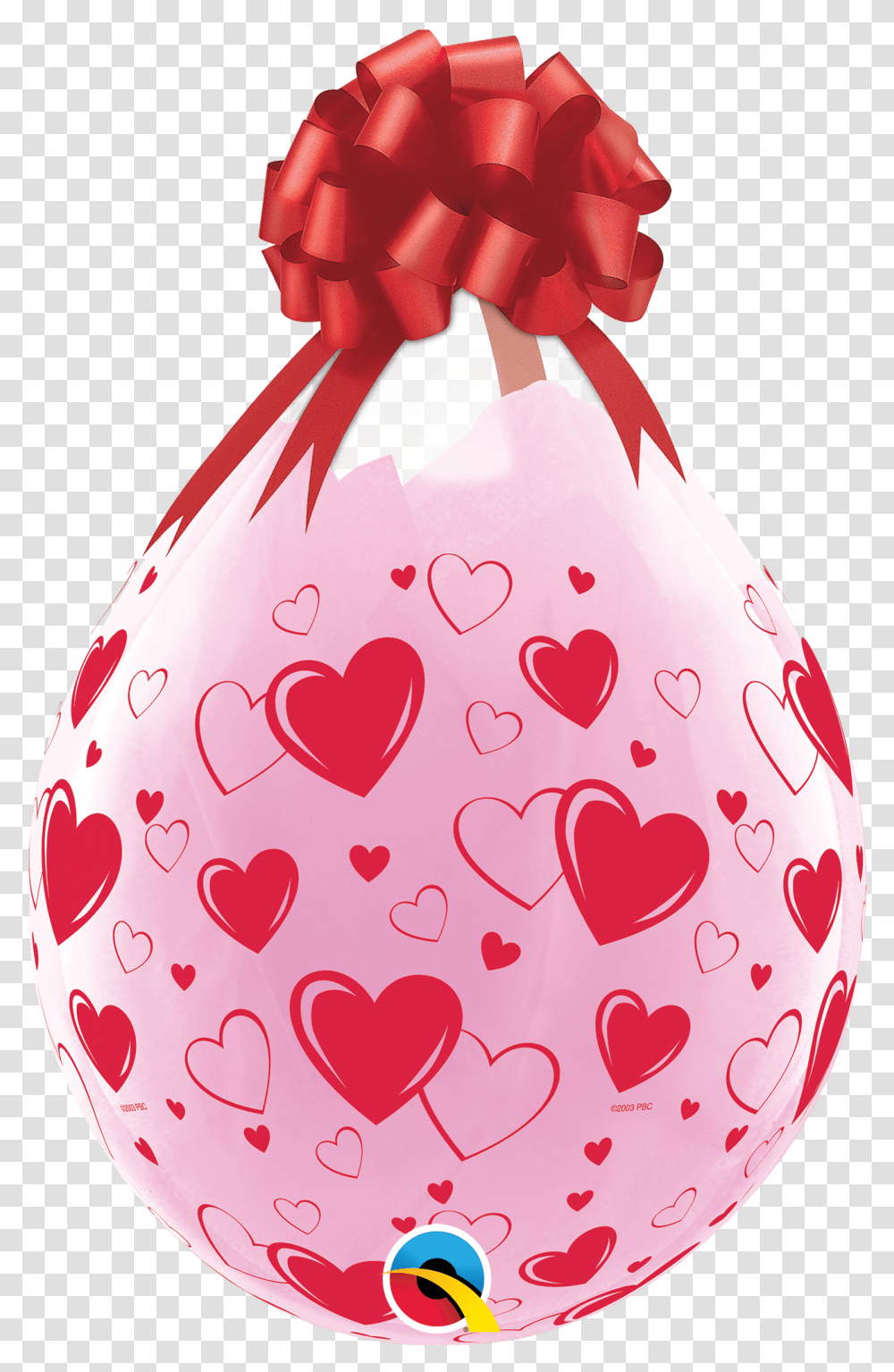 Hearts 18 Qualatex Stuffing Balloons, Ornament, Clothing, Birthday Cake, Dessert Transparent Png