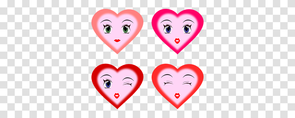 Hearts Emotion, Mouth, Lip, Photo Booth Transparent Png