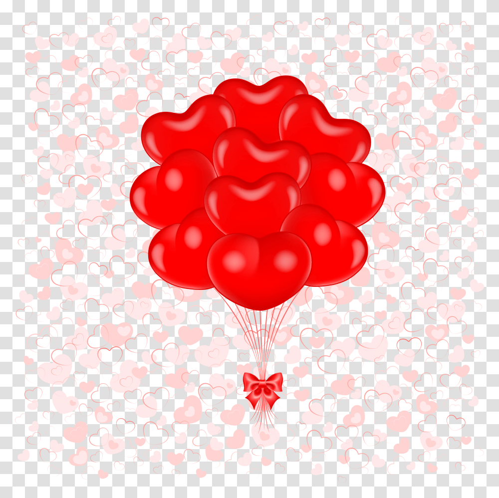 Hearts Balloons Clip Arts Love Good Morning Mami, Raspberry, Fruit, Plant, Food Transparent Png