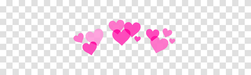 Hearts Beautiful Filter Heartcrown Pretty Pink Sticker, Cushion, Rubber Eraser, Pillow Transparent Png