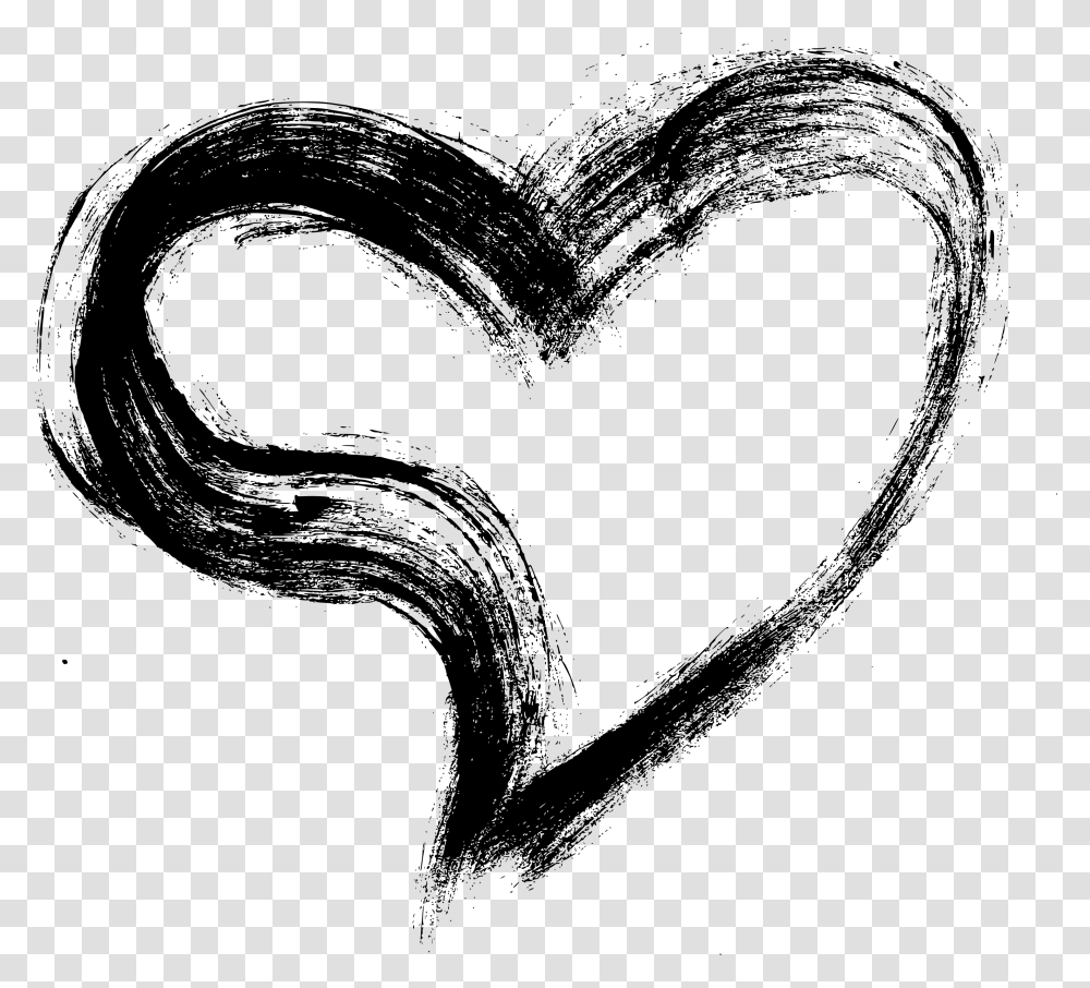 Hearts Black And White, Gray, World Of Warcraft Transparent Png