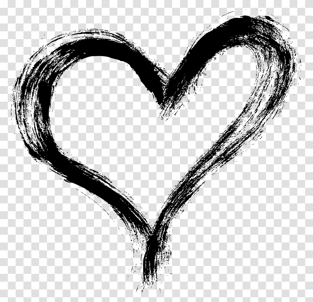 Hearts Black And White, Gray, World Of Warcraft Transparent Png