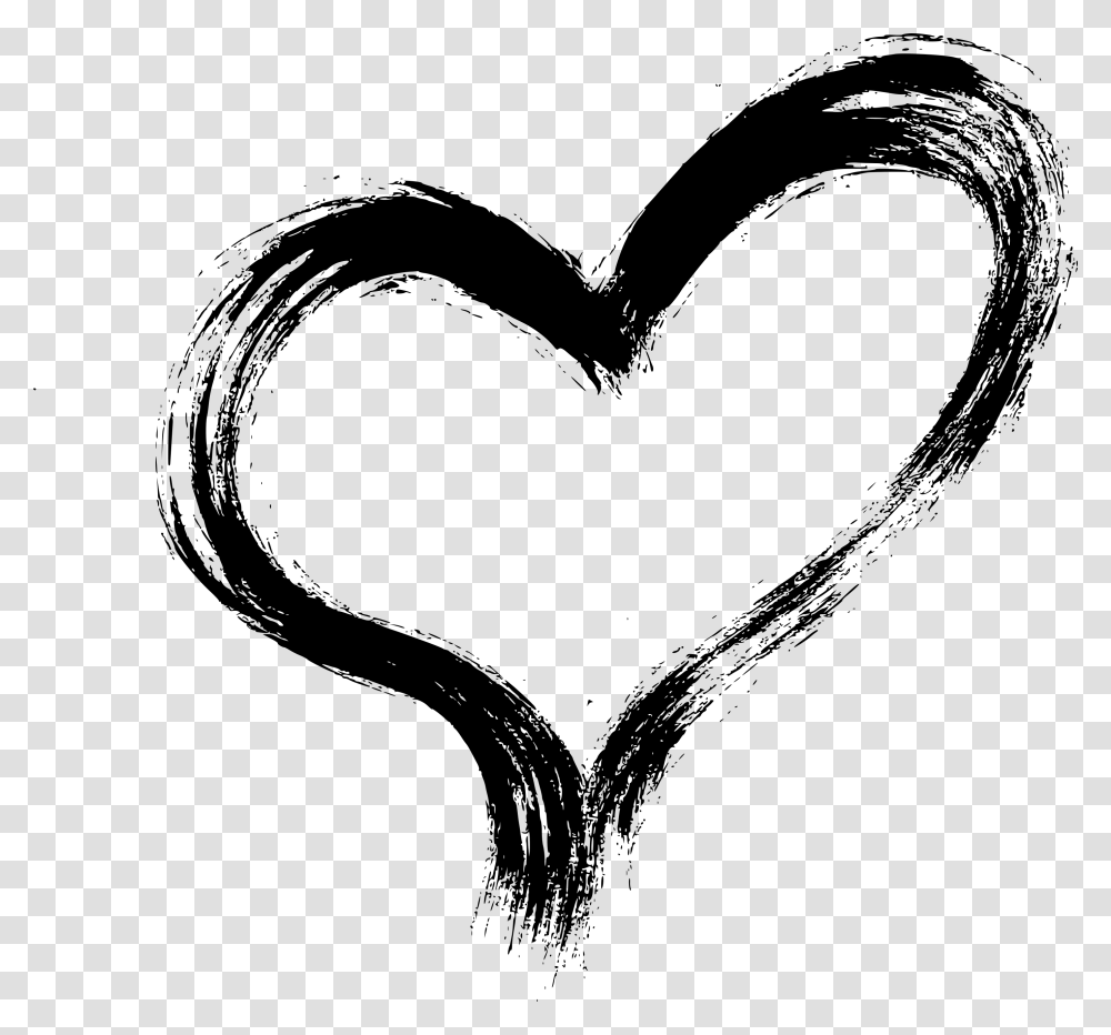 Hearts Black And White, Gray, World Of Warcraft Transparent Png