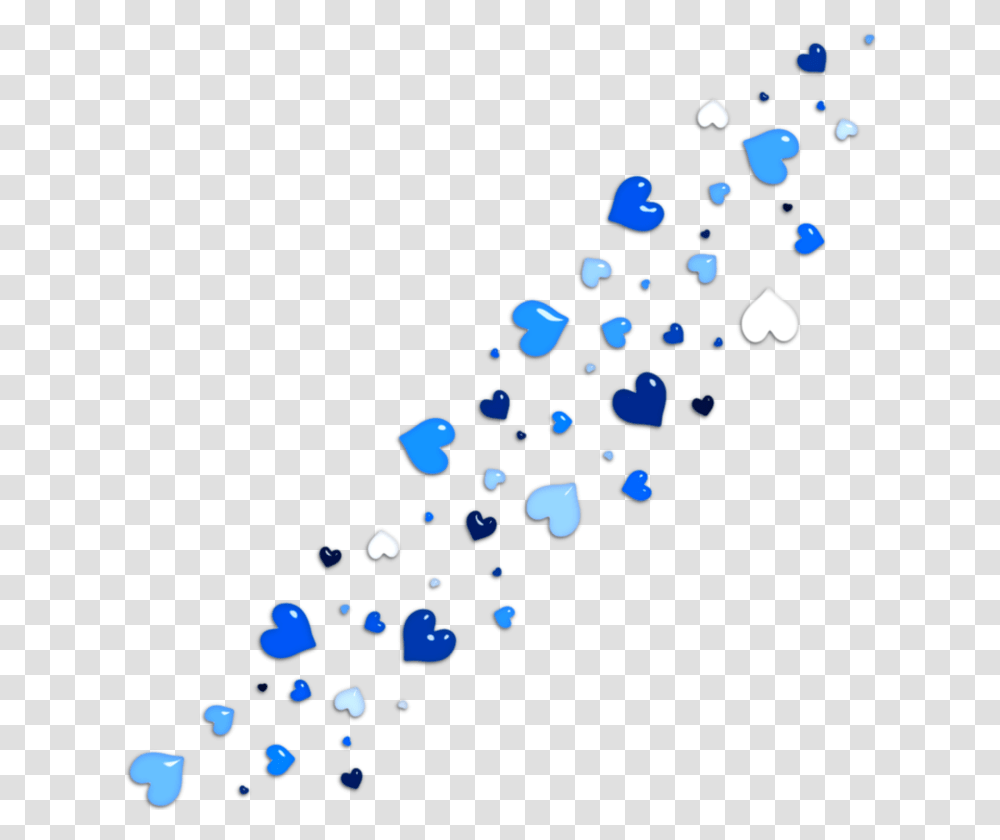 Hearts By Alexedits Blue Hearts In A Line, Bubble Transparent Png