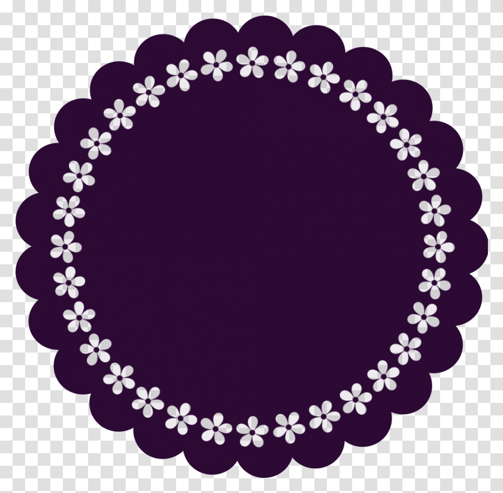 Hearts Clipart Doily Tags Redondos, Maroon, Purple Transparent Png
