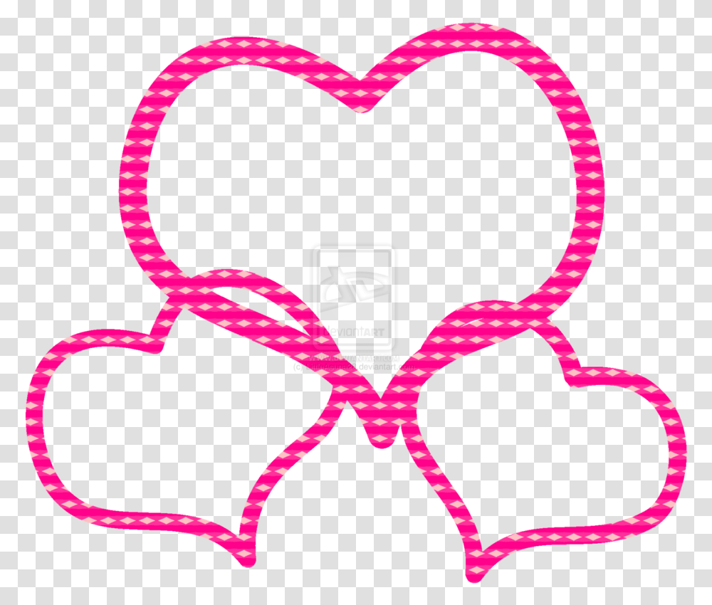 Hearts Clipart Heart Frame Anchor Rope Heart Clipart, Knot, Label Transparent Png