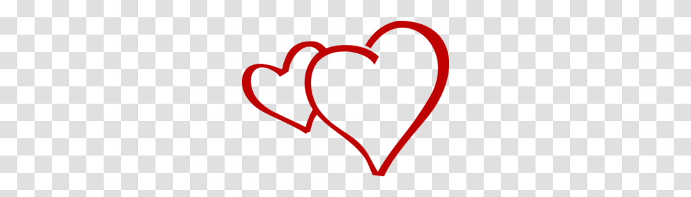 Hearts Clipart Her, Label Transparent Png