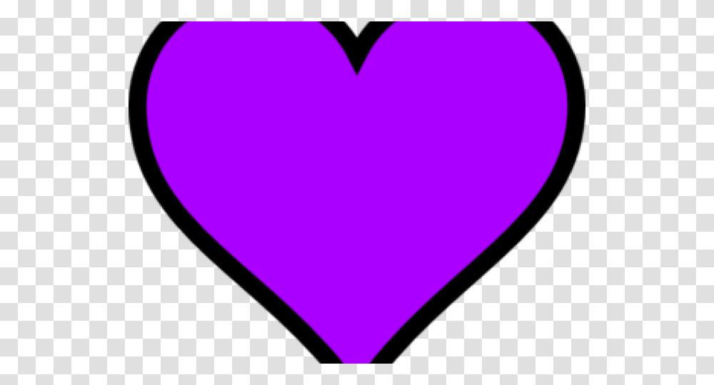Hearts Clipart Purple Purple Heart Sketch, Balloon, Pillow, Cushion, Plectrum Transparent Png