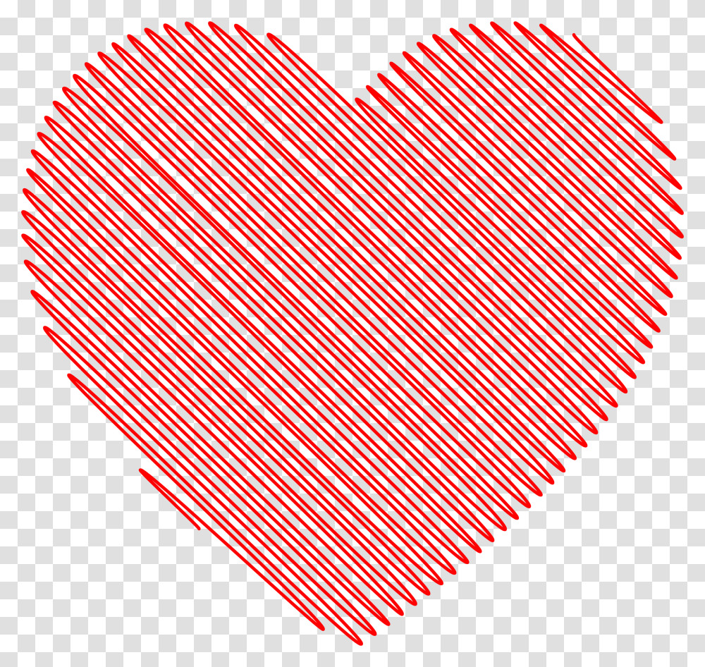Hearts Clipart Scribble Scribble Heart, Rug Transparent Png