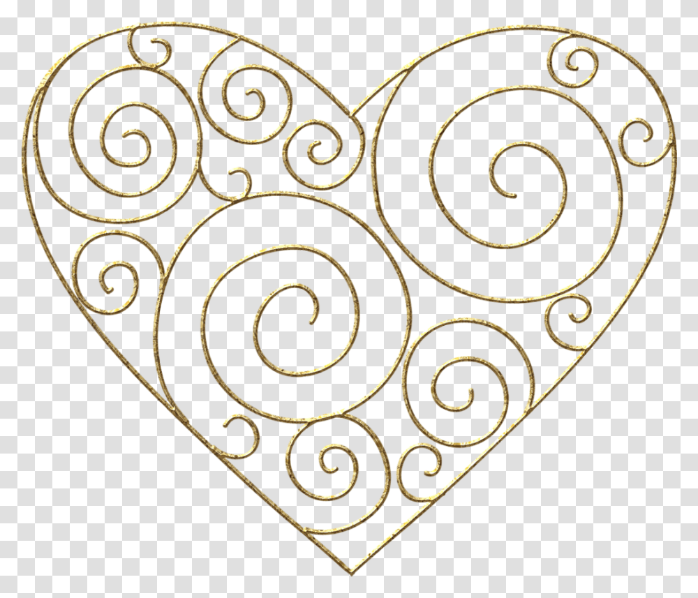 Hearts Cliparts, Pattern, Rug, Spiral, Floral Design Transparent Png