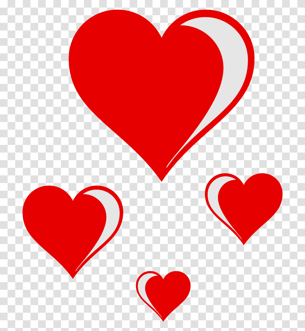 Hearts Free Large Images Different Sizes Of Hearts, Text, Label, Pillow, Cushion Transparent Png