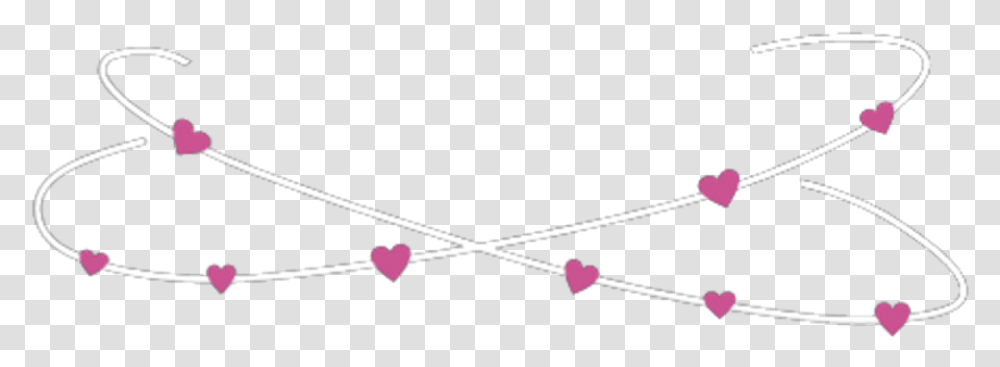 Hearts Heart Crown Heartcrown Kawaii Tumblr Aesthetic Necklace, Bow, Oars, Hurdle, Arrow Transparent Png